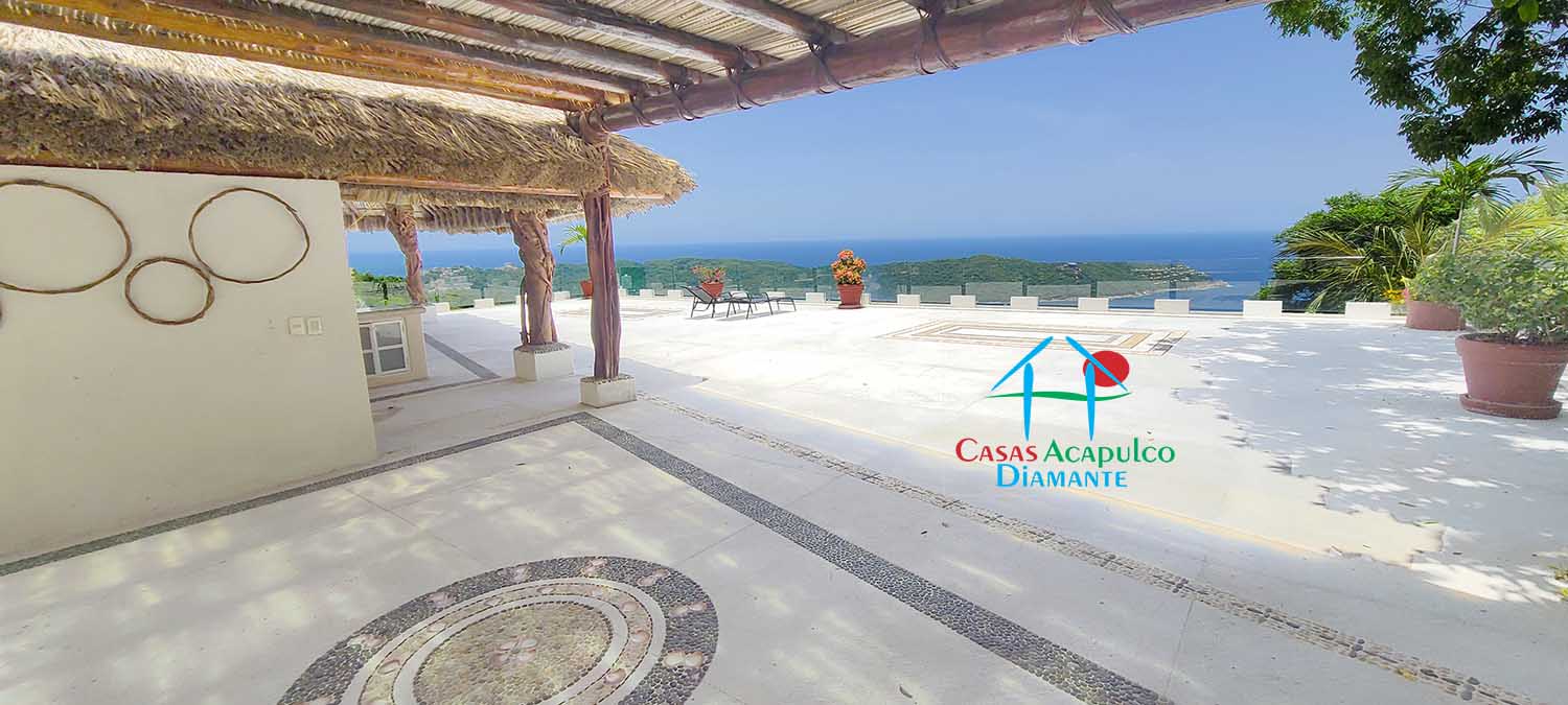 Punta Pichilingue Villa Linda - Roof garden con palapa 4 Punta Pichilingue Villa Linda - Roof garden con palapa 4